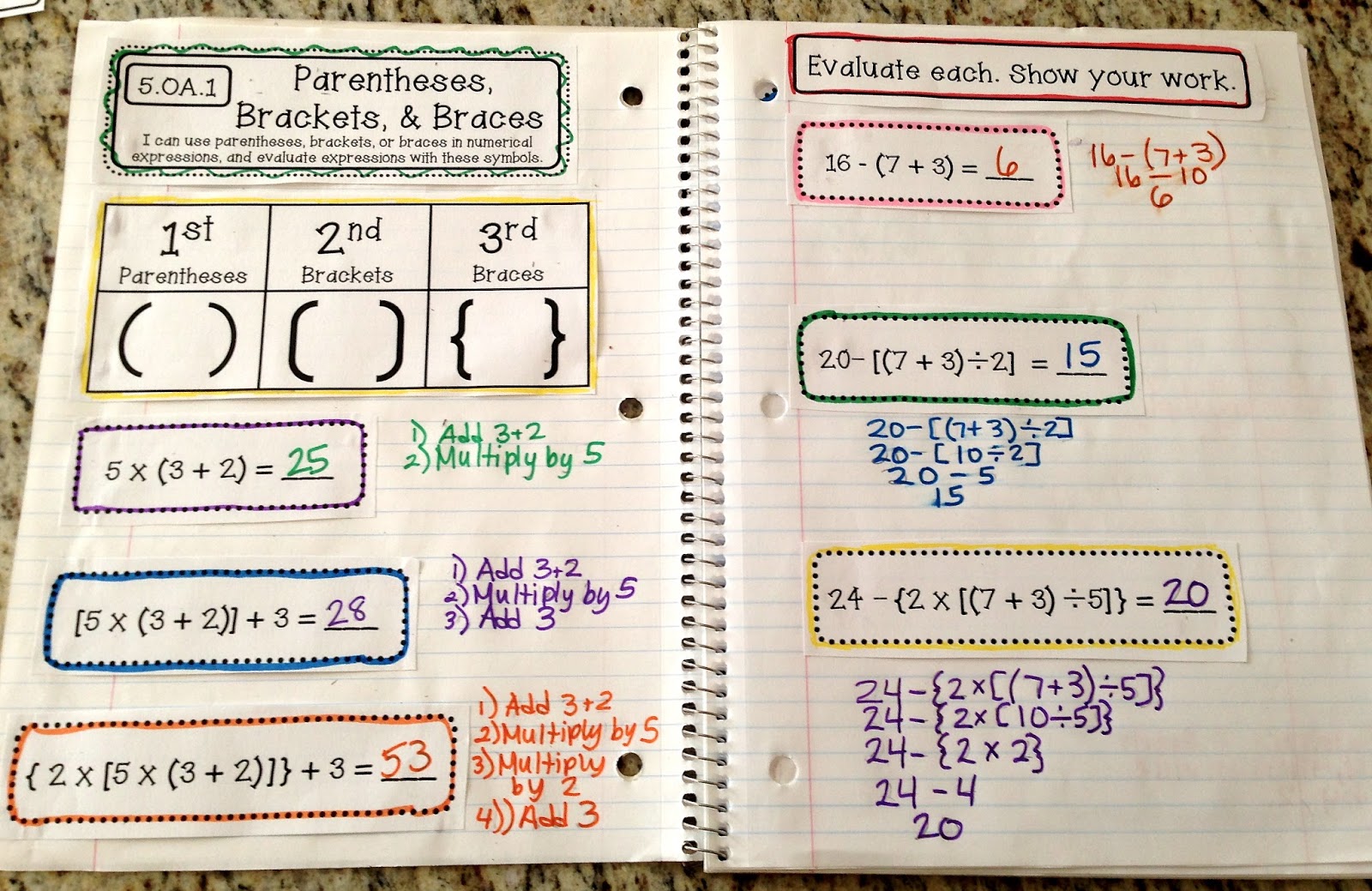 FINALLY: 5th Grade Interactive Math Notebooks!!! - Create Teach Share