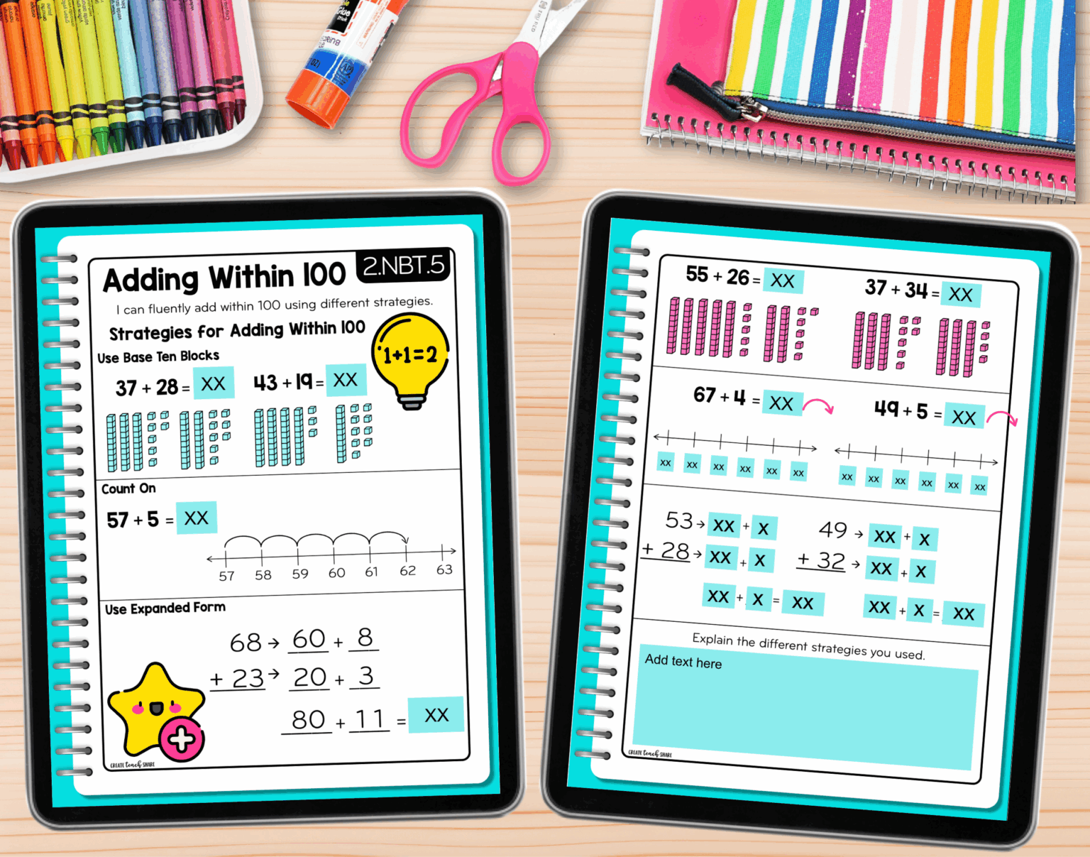Getting Started with Interactive Math Notebooks - Create Teach Share