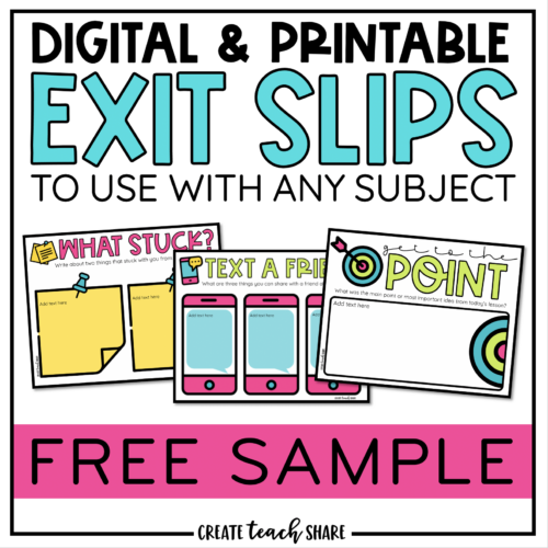 Exit Slip Clipart