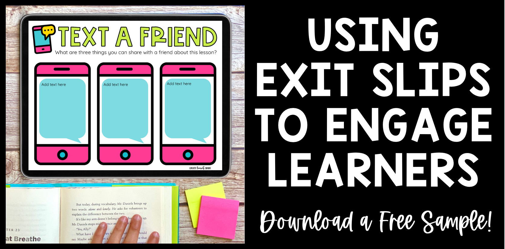 Using Exit Slips to Engage Learners