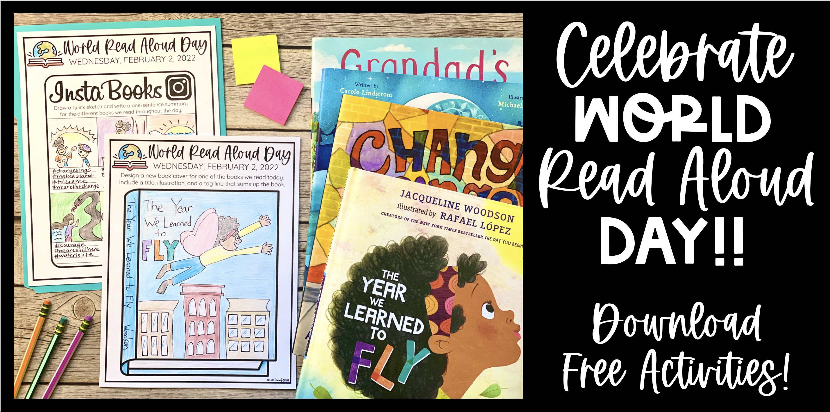 Celebrate World Read Aloud Day