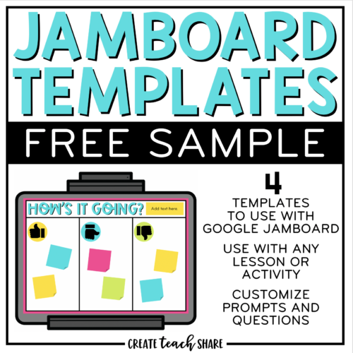 Cover image for Jamboard Templates Free Sample
