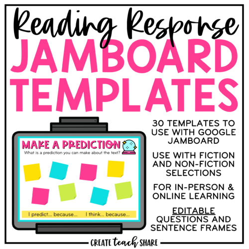 Cover image for Jamboard Templates Reading Response