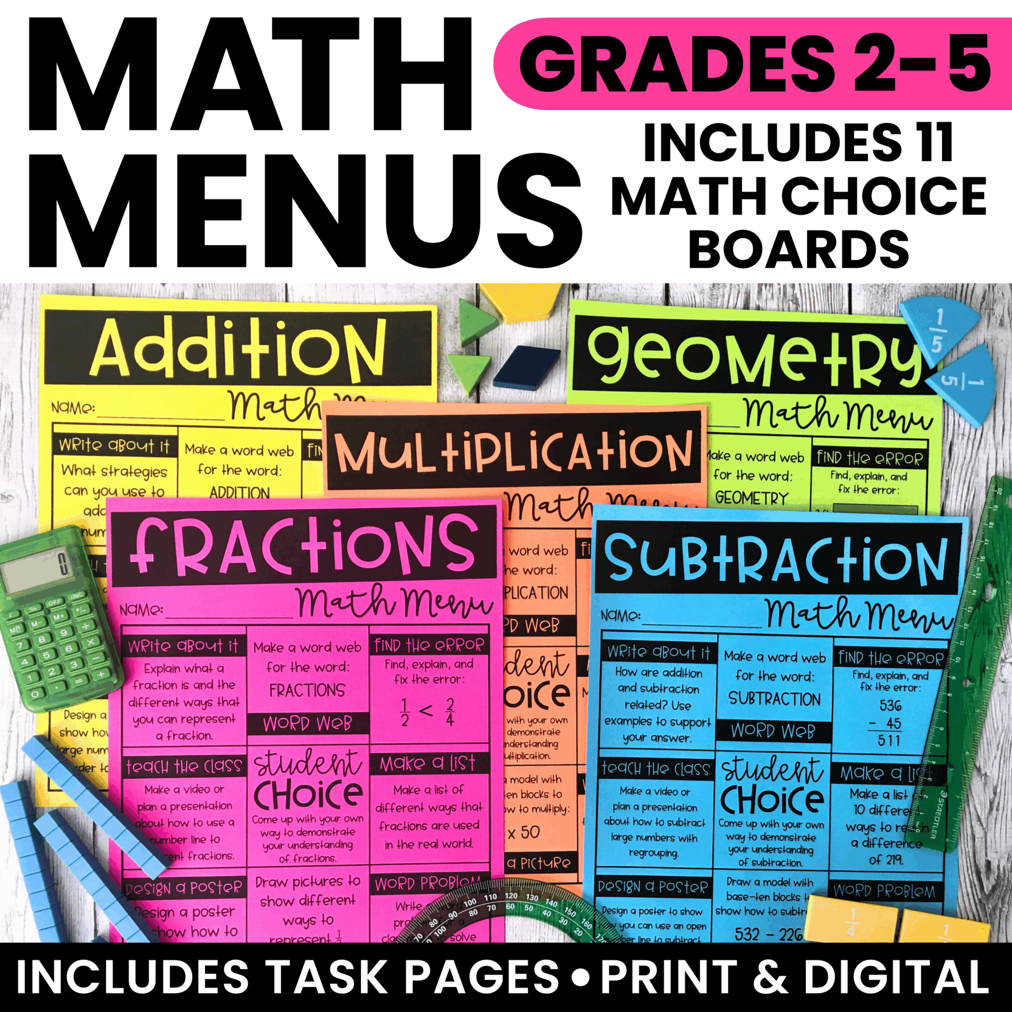 Everything You Need to Teach Fractions - Create Teach Share